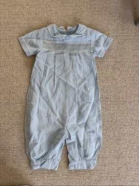 Beaux et Belles Linen Romper